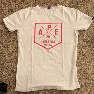 Men’s small Ape Athletics hyperfit t shirt heather